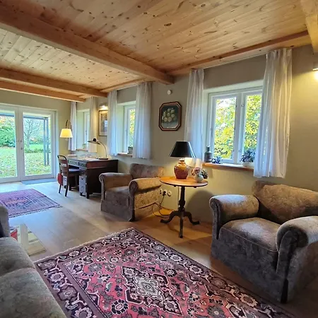 Holsteinshof - Reetdachkate Zwischen Nord- Und Ostsee بيت للعطل *
